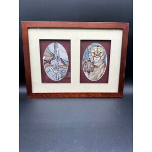Jody Bergsma "Masks for the Sun" & "Grey Wolf Totem" Prints